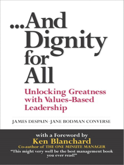 Title details for And Dignity for All by James Despain - Available